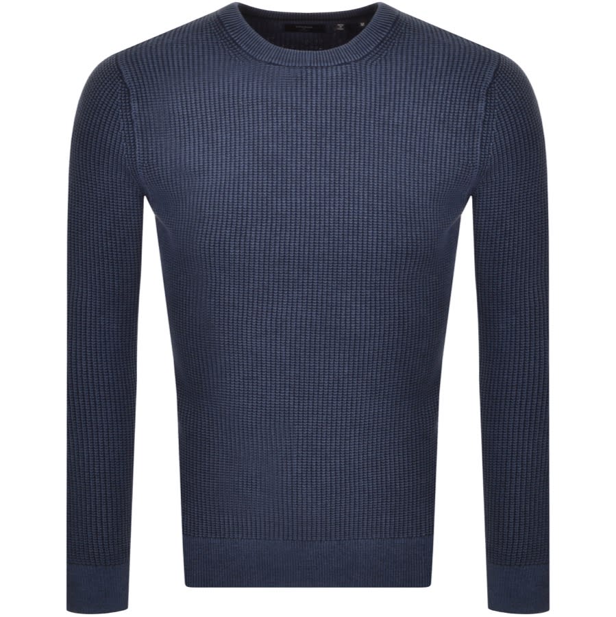 Alternative Image for ProductSuperdry Crew Neck Textured Knit Jumper Navy1